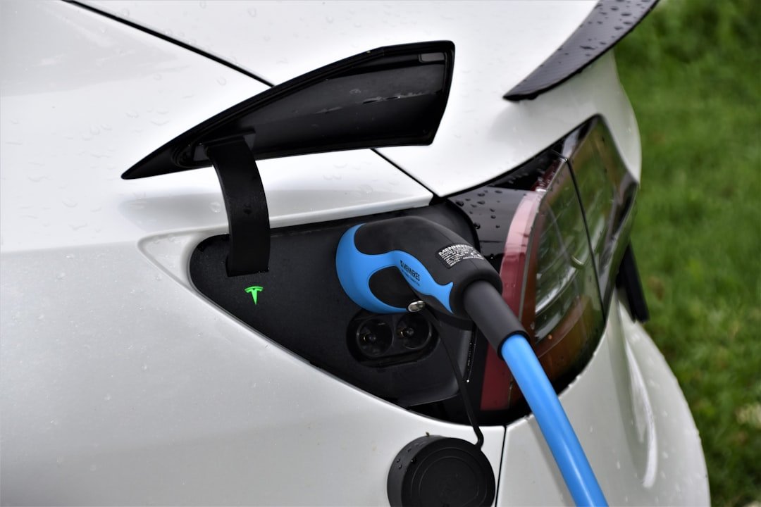 e-car station charger, Tesla automobile